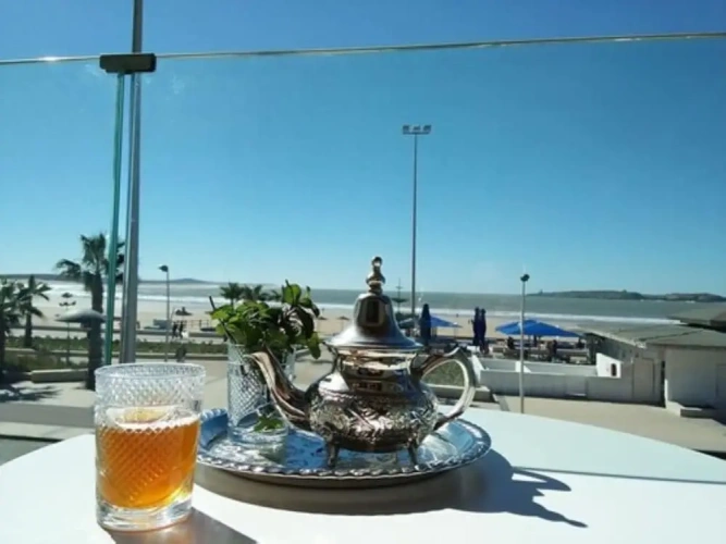 Deluxe Double room with balcony and with sea view
