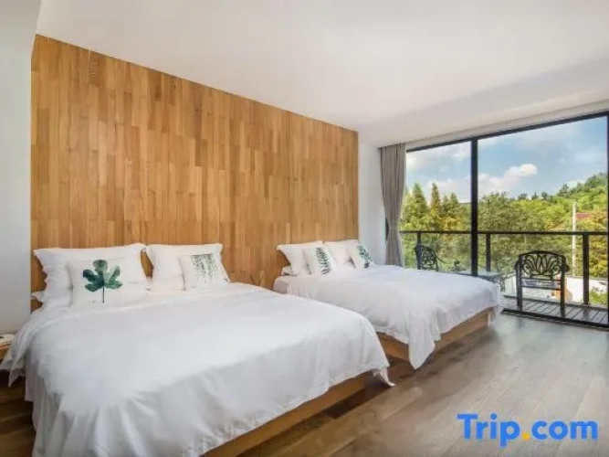 Standard Twin room with balcony and with sunrise view