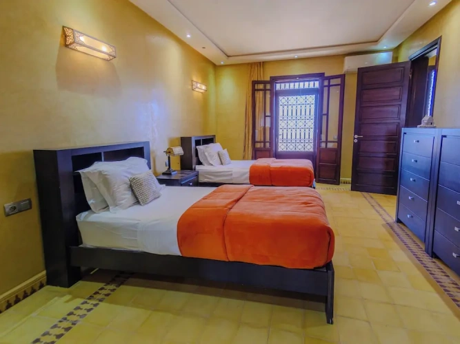 Deluxe Double room with balcony and with garden view