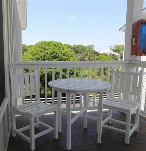 Cottage with balcony