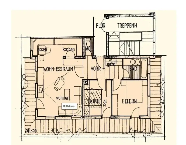 3 Bedrooms Classic Apartment