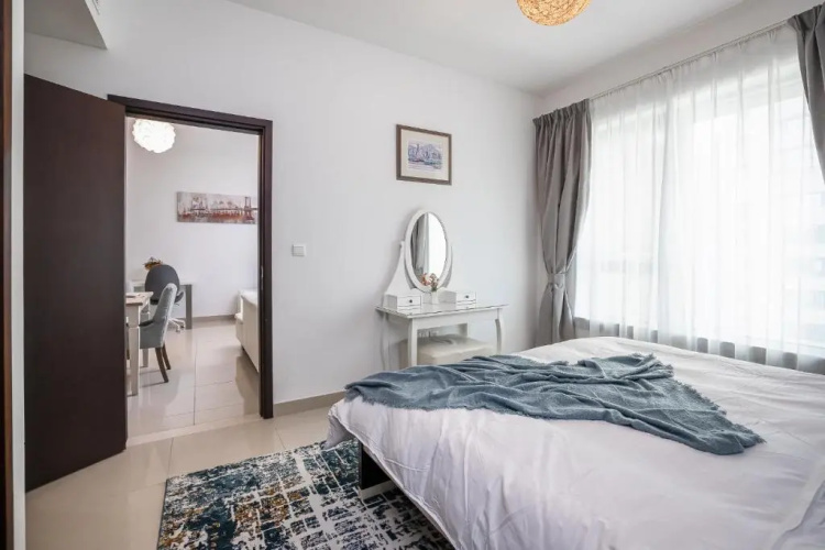 Chic 1BR with Burj Khalifa View in Downtown