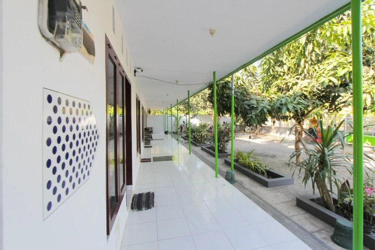 Outside