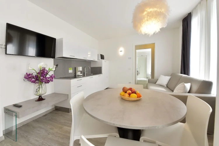 Premium Double Apartment with balcony and with mountain view