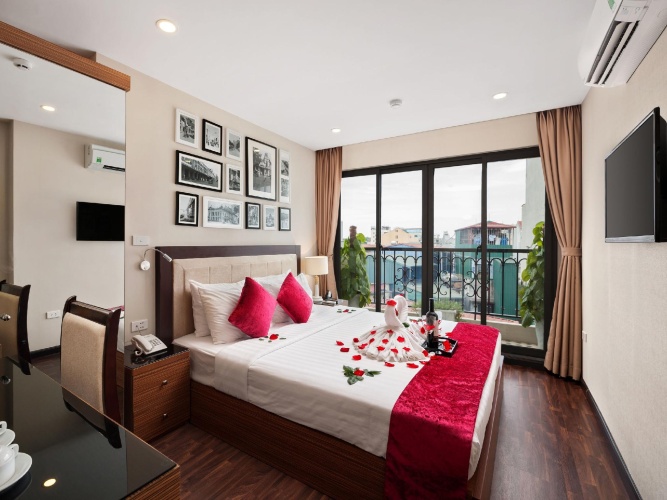 Deluxe Double room with view