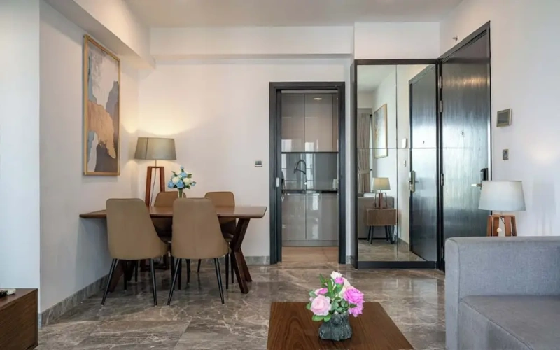 2 Bedrooms Deluxe Apartment with balcony and with city view