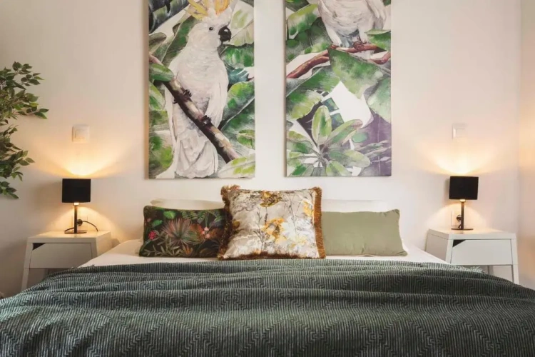 1 Bedroom Double Apartment with garden view