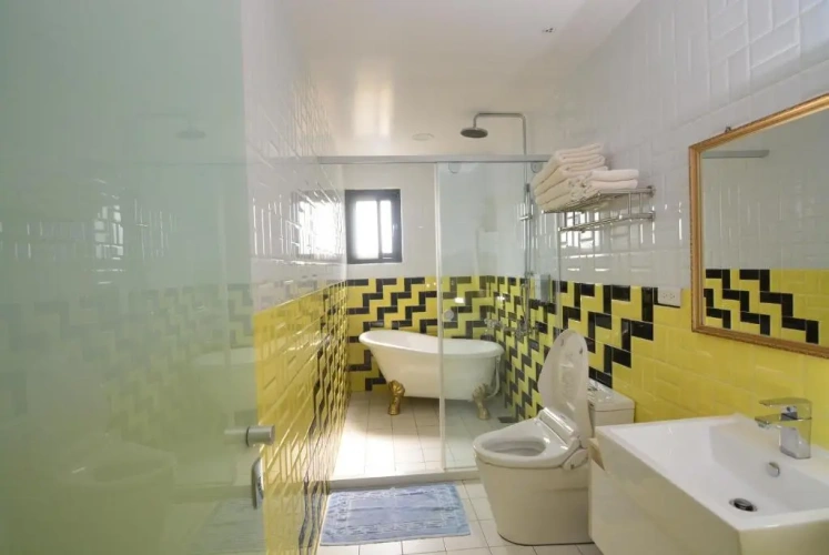 Standard Quadruple room with balcony