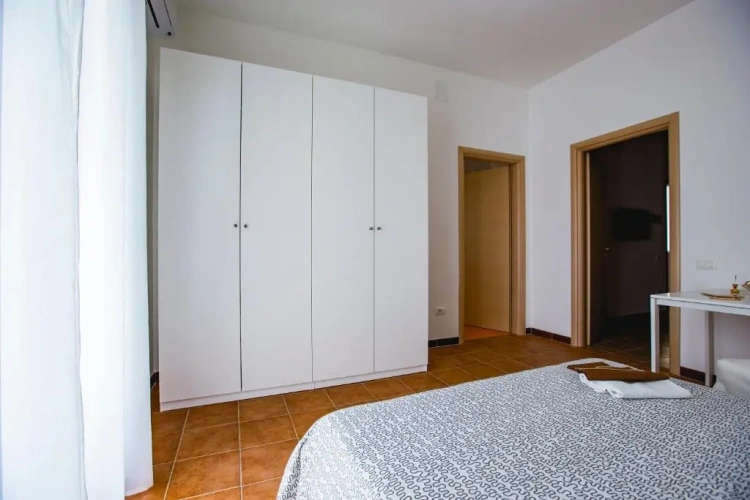 Standard Quadruple room with balcony and with sea view