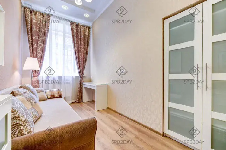 Фотография номера квартиры Апартаменты «Spb2day на Чехова 5»