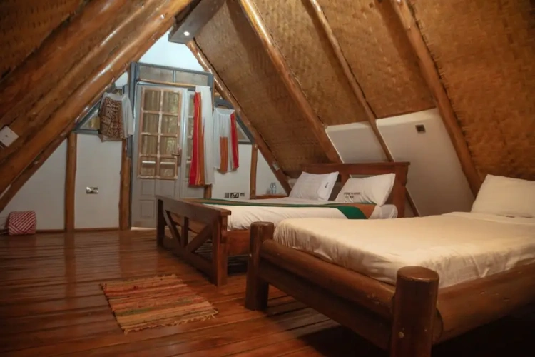 Deluxe Triple room with garden view