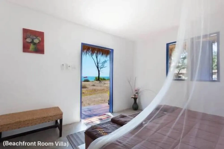 Villa beachfront