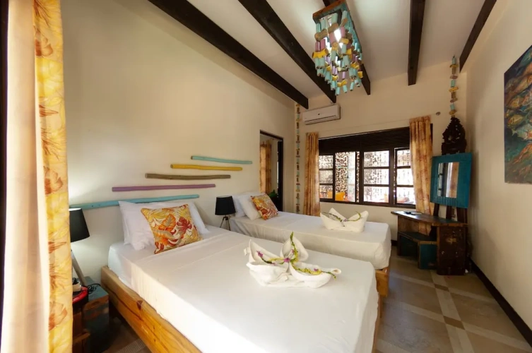 Standard Twin room with view