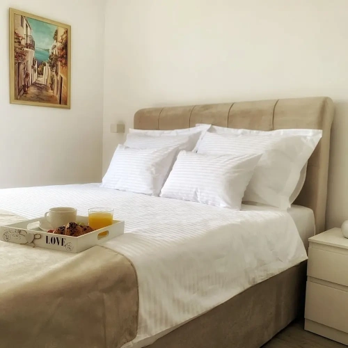 Deluxe Double Apartment with balcony and with sea view