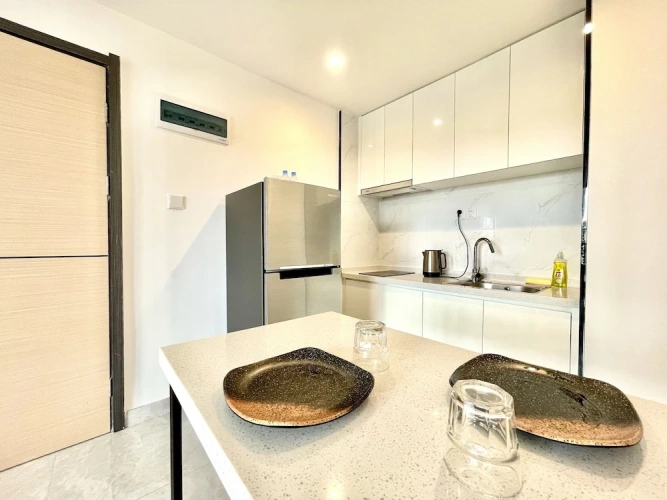 Premium Double Apartment with balcony and with partial sea view
