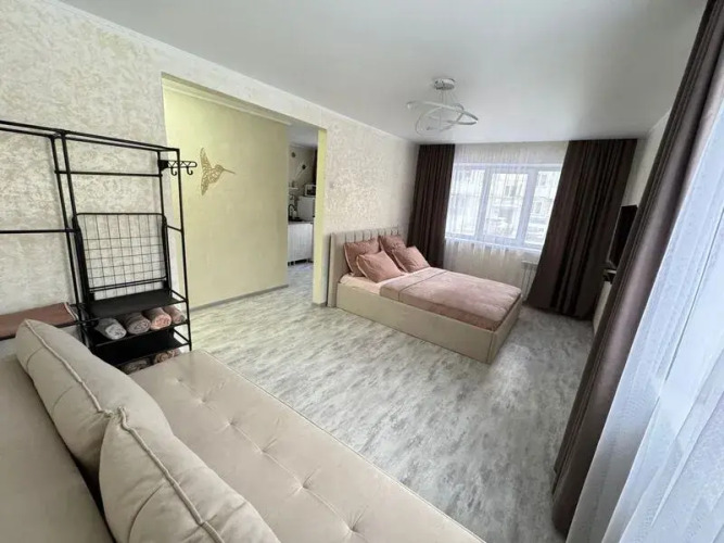 Фотография номера квартиры Апартаменты ДеньНочь в 1-ом микрорайоне д. 30