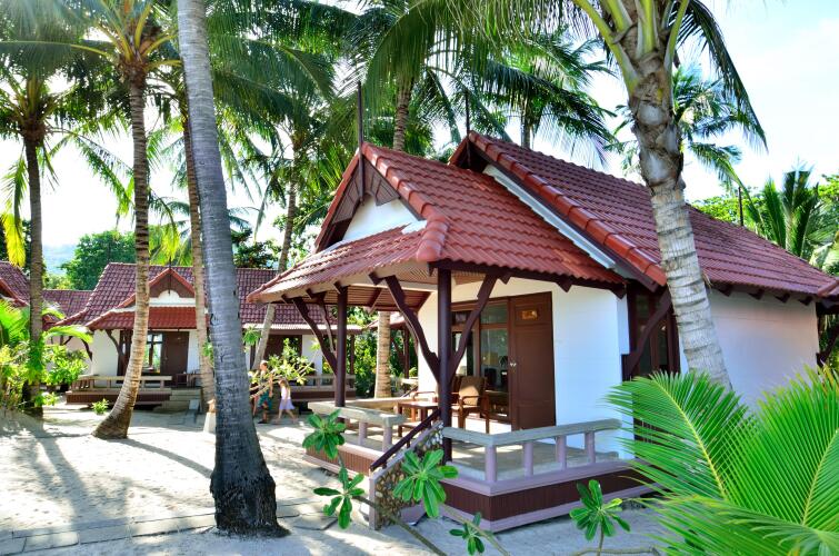 First Bungalow Beach Resort Over view