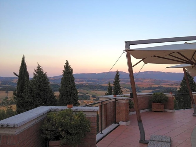 Standard Double room with balcony and with view