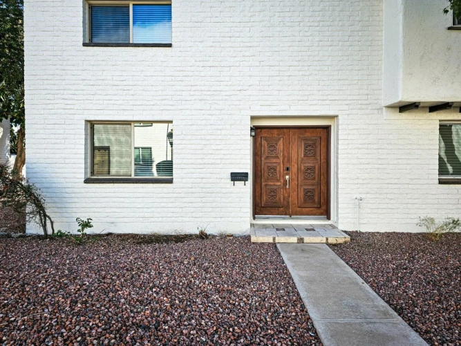 Outside