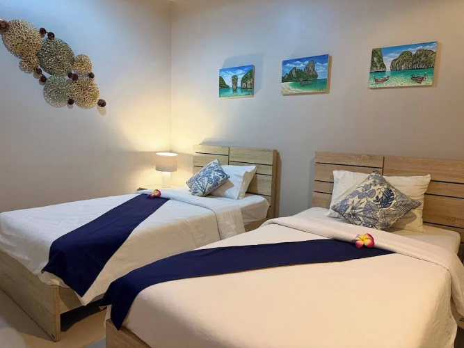 2BR Apartment Pool Gym 1km to Karon Beach