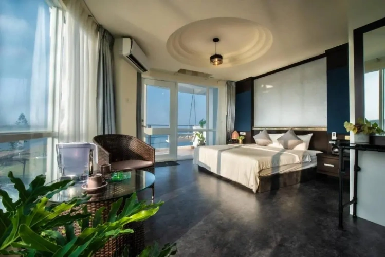 Standard Double room with balcony and with sea view
