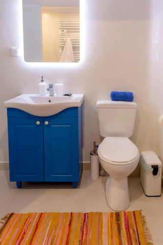 BLUE and WHITE apartment vipgreece