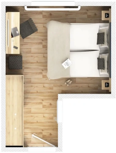 Classic Double room with mountain view
