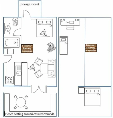 2 Bedrooms Premier Bungalow with ocean view