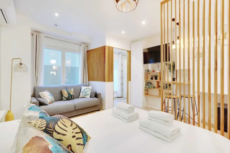 Charming Apartment With AC -1br-3p- Sentier