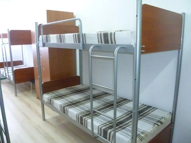 Bed in Dorm with view