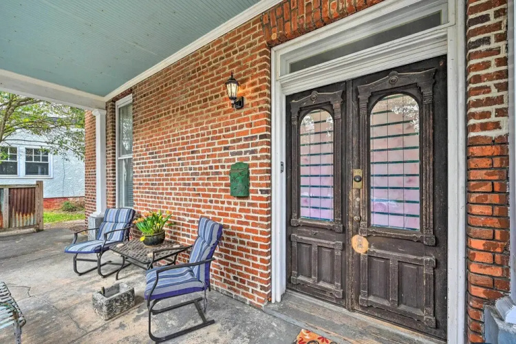 Historic 'watson' Brick House w/ Private Deck!