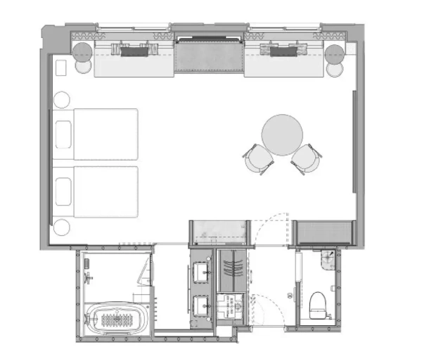 Executive Twin Club room
