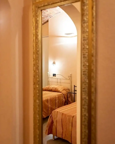 Deluxe Quadruple room with balcony and with view