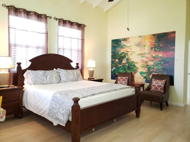 Deluxe Double Suite with balcony and with land view