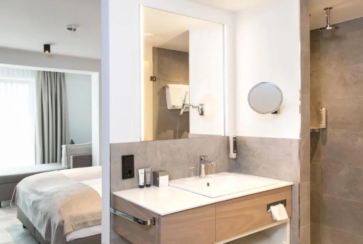 Business Double room with balcony and with view