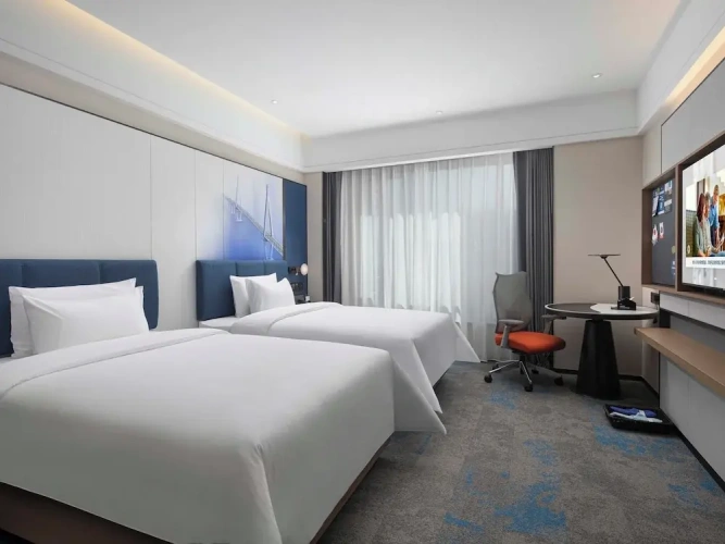 Deluxe Twin room with city view