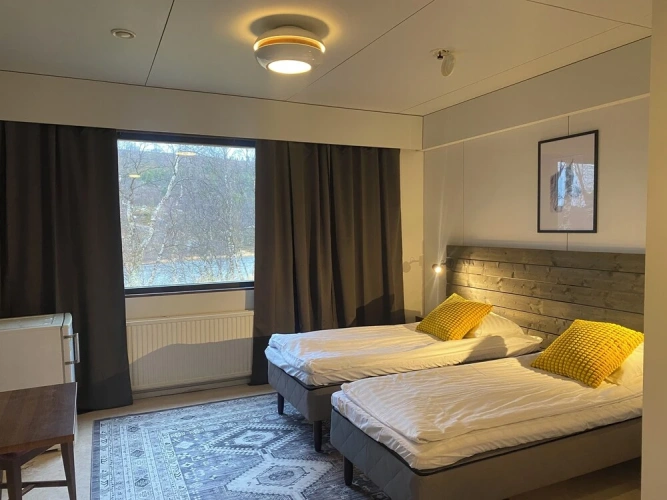 Economy Twin room with river view