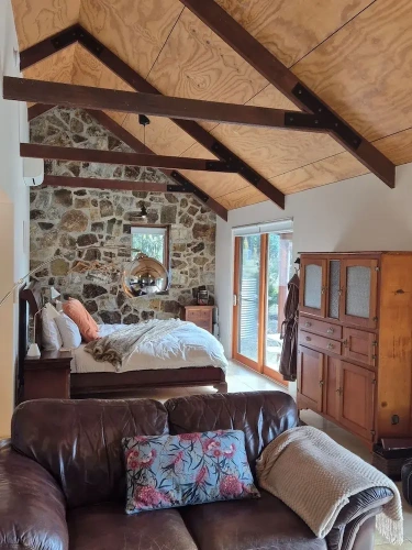 Cottage with balcony