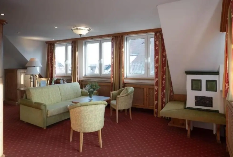 Junior Suite with balcony and with garden view