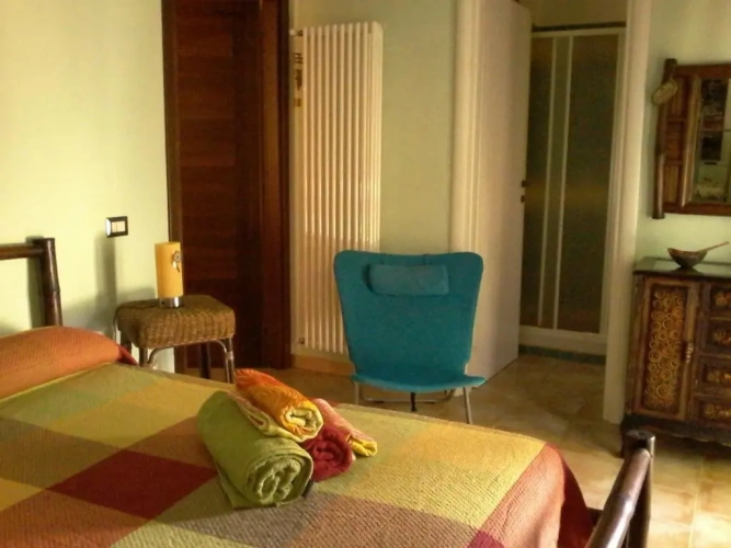 Studio with balcony and with view