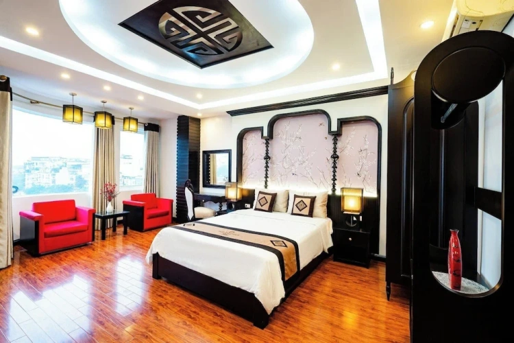 Double Suite with balcony and with lake view