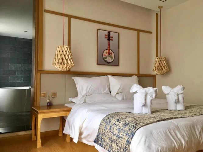 Suite with mountain view