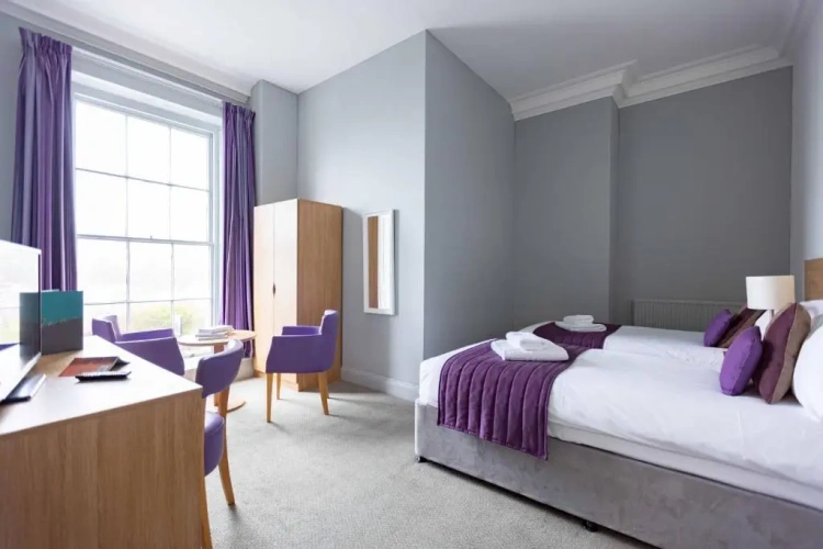 Standard Twin room with view