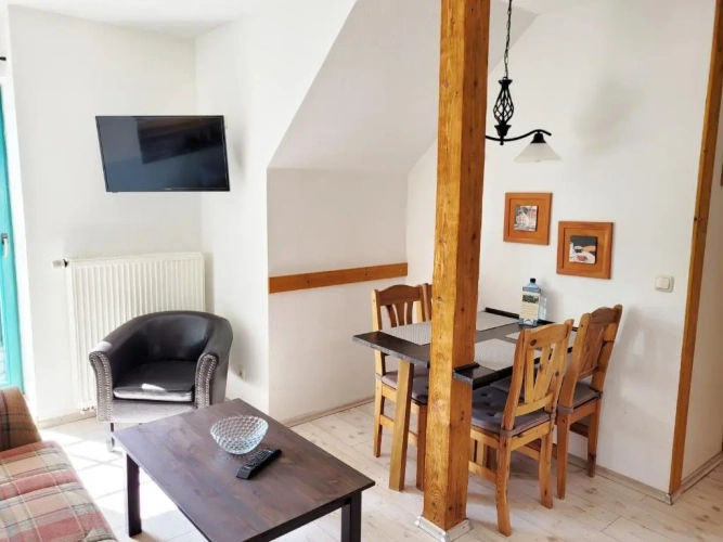 Studio with balcony