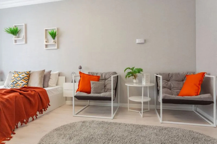 Фотография номера квартиры Апартаменты «Атмосфера» | Платина — Совершенство Простоты