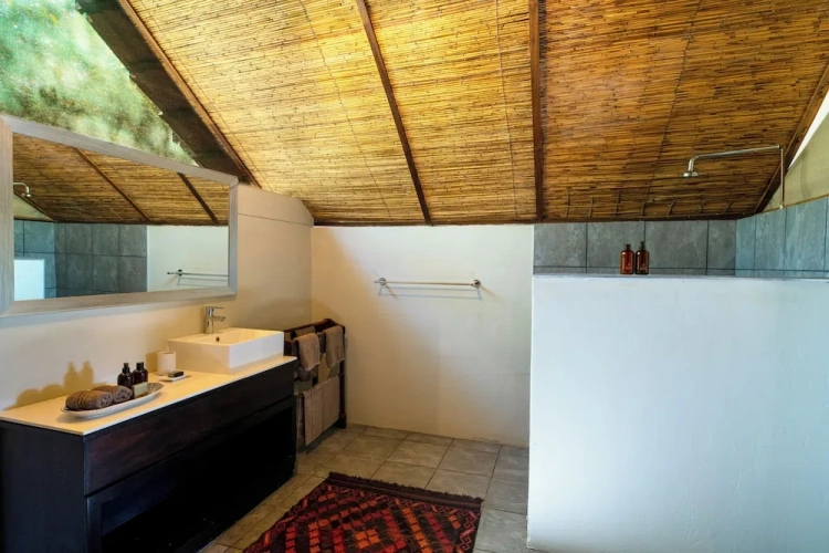 Tent with river view