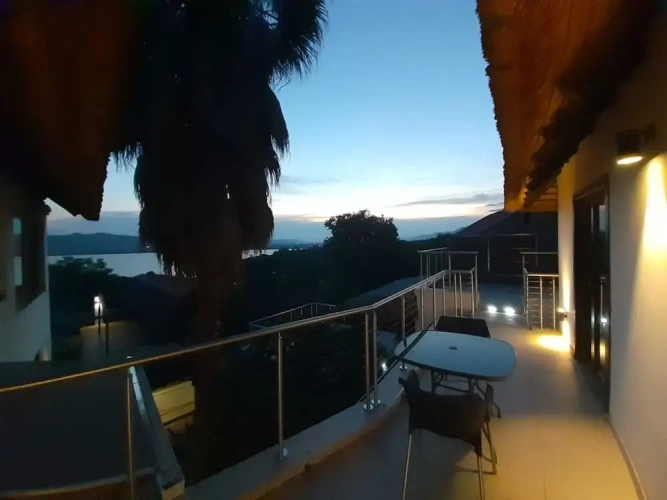 Comfort room with balcony