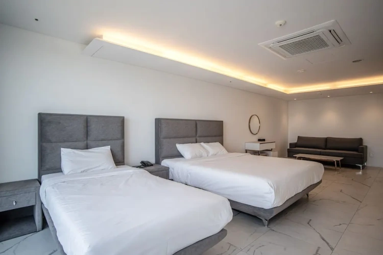 Deluxe Twin Family room