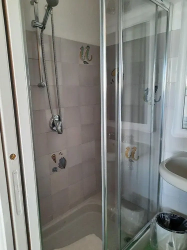Standard Twin room with balcony and with sea view