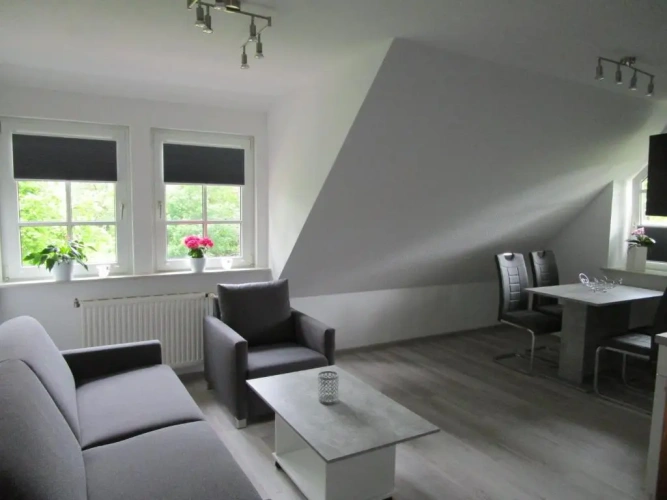 Apartment with garden view